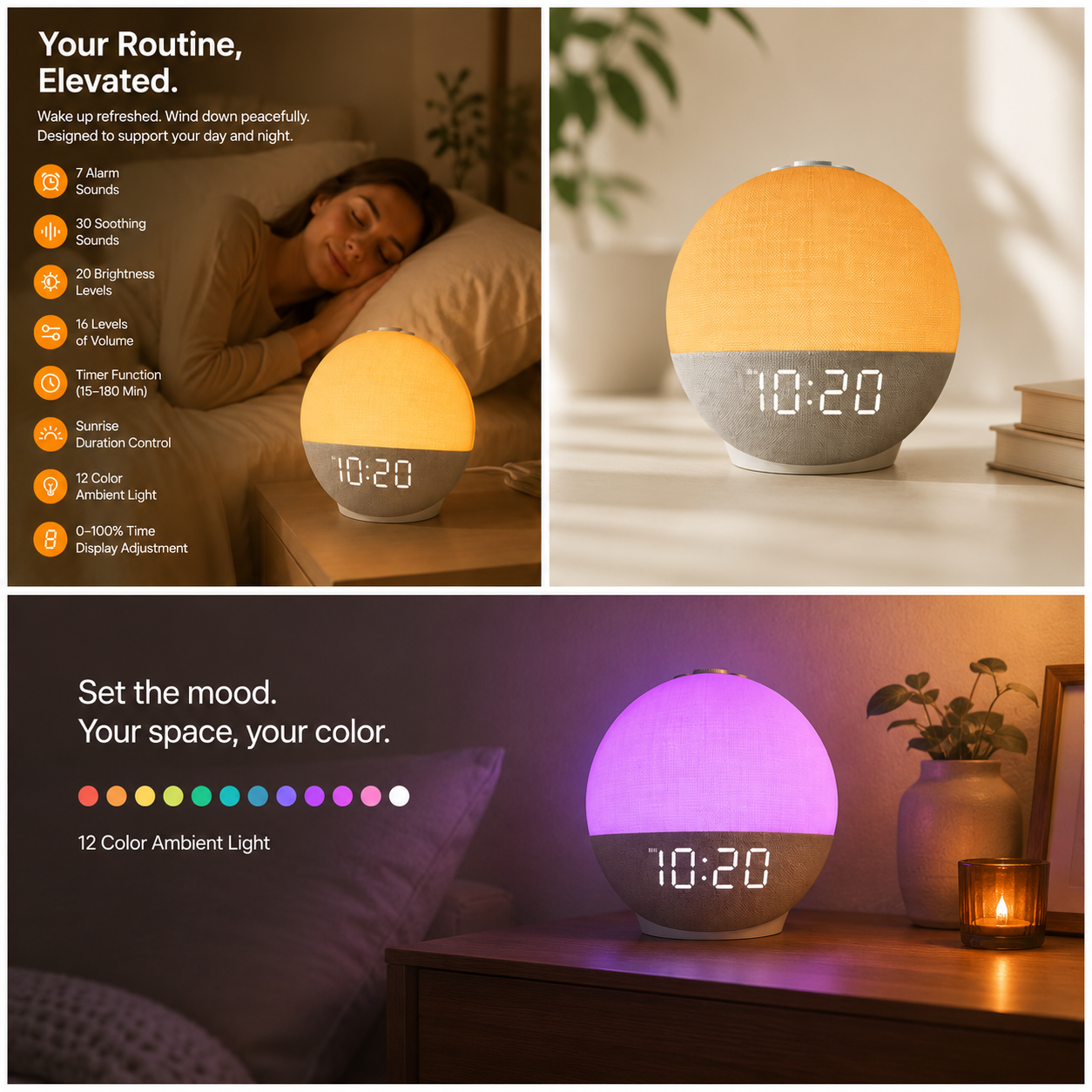 Sunrise Alarm Clock & Sleep Aid