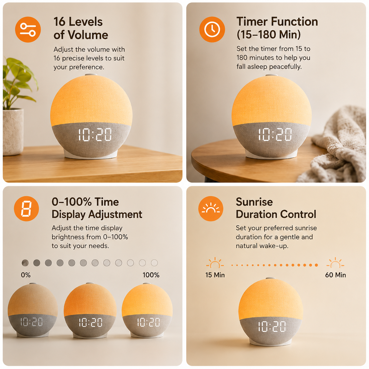Sunrise Alarm Clock & Sleep Aid