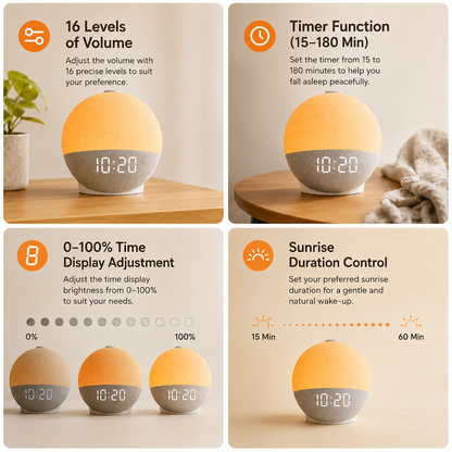 Sunrise Alarm Clock & Sleep Aid