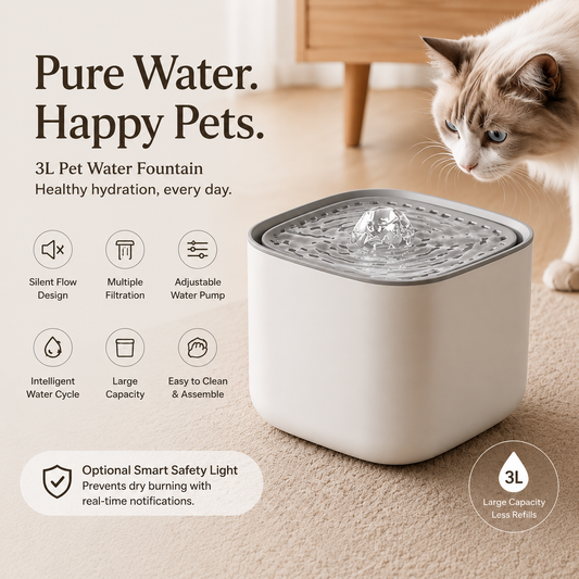 3L Pet Water Fountain