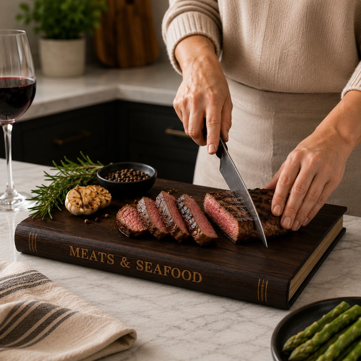 3 Piece Book Shaped Cutting Boards