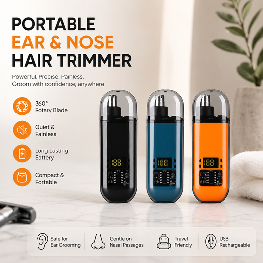 Portable Ear & Nose Hair Trimmer