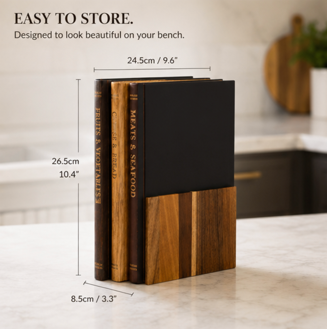 3 Piece Book Shaped Cutting Boards